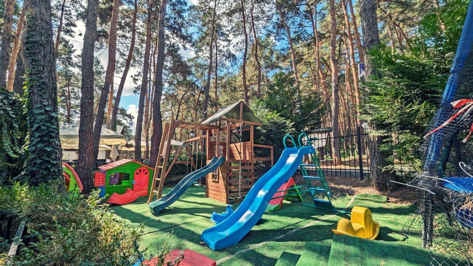 Hotel Complex Parc Pini Moineşti Extérieur photo